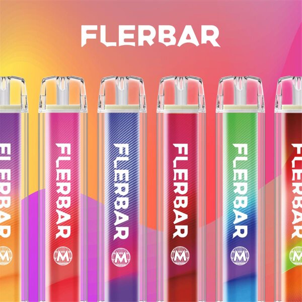 Flerbar M E-Shisha 600 - 20mg/ml - Alle Sorten