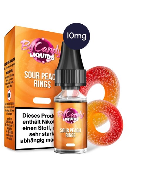 ByCandy Liquid - Sour Peach Rings 10mg
