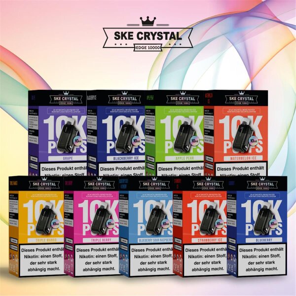 SKE Crystal Edge Pod - Alle Sorten 20mg