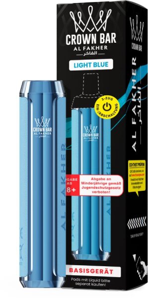 Al Fakher 600 Akku - Light Blue