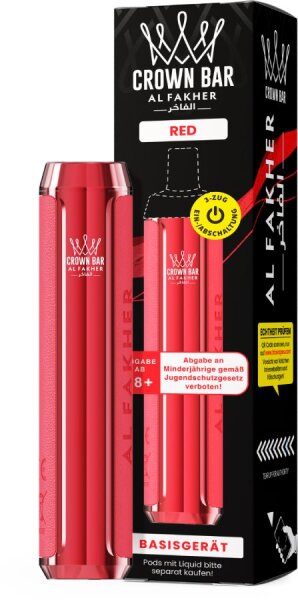 Al Fakher 600 Akku - Red