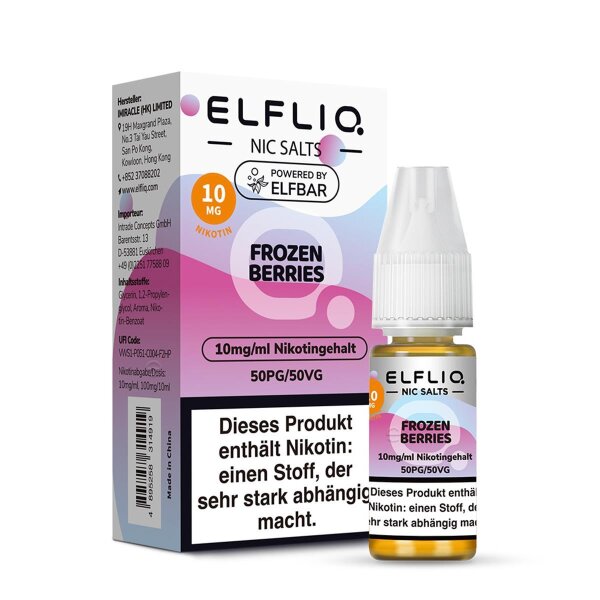 ELFBAR ELFLIQ 10ml - Frozen Berries Nikotinsalz 10mg