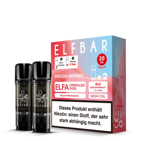 Elf Bar Elfa Pod 20mg - Frozen Berries (2 Stück Pro Packung)