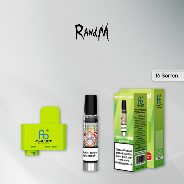 RandM Tornado 15000 Pod - Alle Sorten