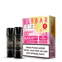 Elf Bar Elfa Pod 20mg - Raspberry Peach (2 Stück Pro...