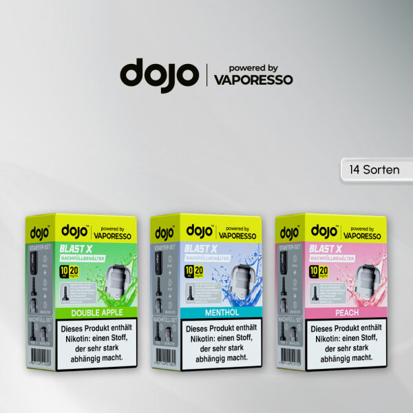 Vaporesso Dojo Blast X Pod 10ml - Alle Sorten