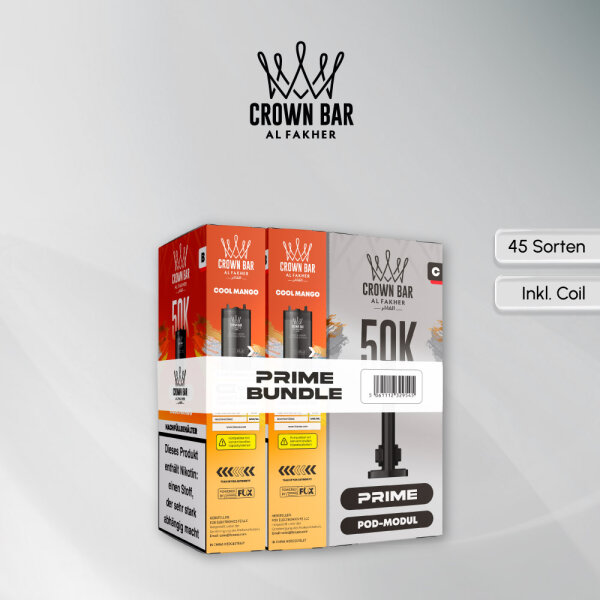 Al Fakher 50K Prime Pod Bundle - Alle Sorten