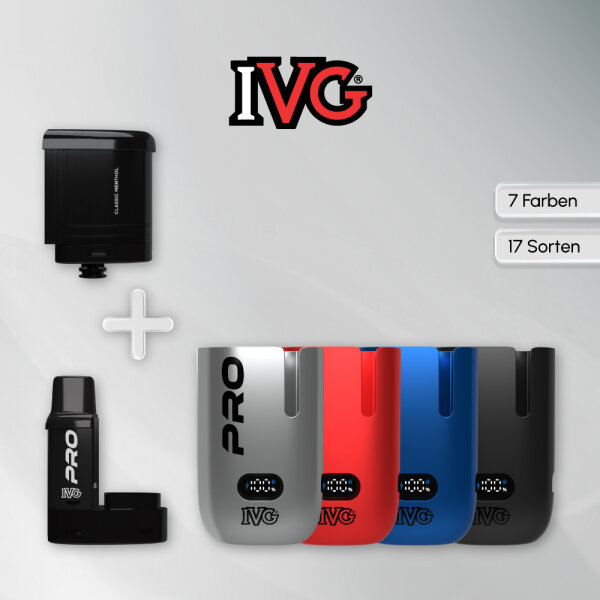 IVG Pro Starter Bundle (Akku + Pod + Verdampfer)