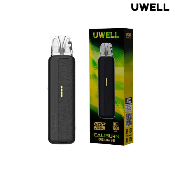 Uwell Caliburn G5 Lite SE Kit - Black Leather